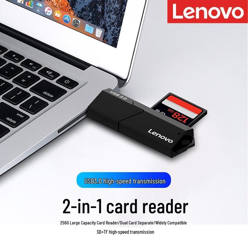 Lenovo USB 3.0 SD/TF Card Reader