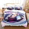 Game Genshin Impact Kamisato Ayaka Bedding Set Single Twin Full Queen King Size Bed Set Aldult Kid Bedroom Duvetcover Sets