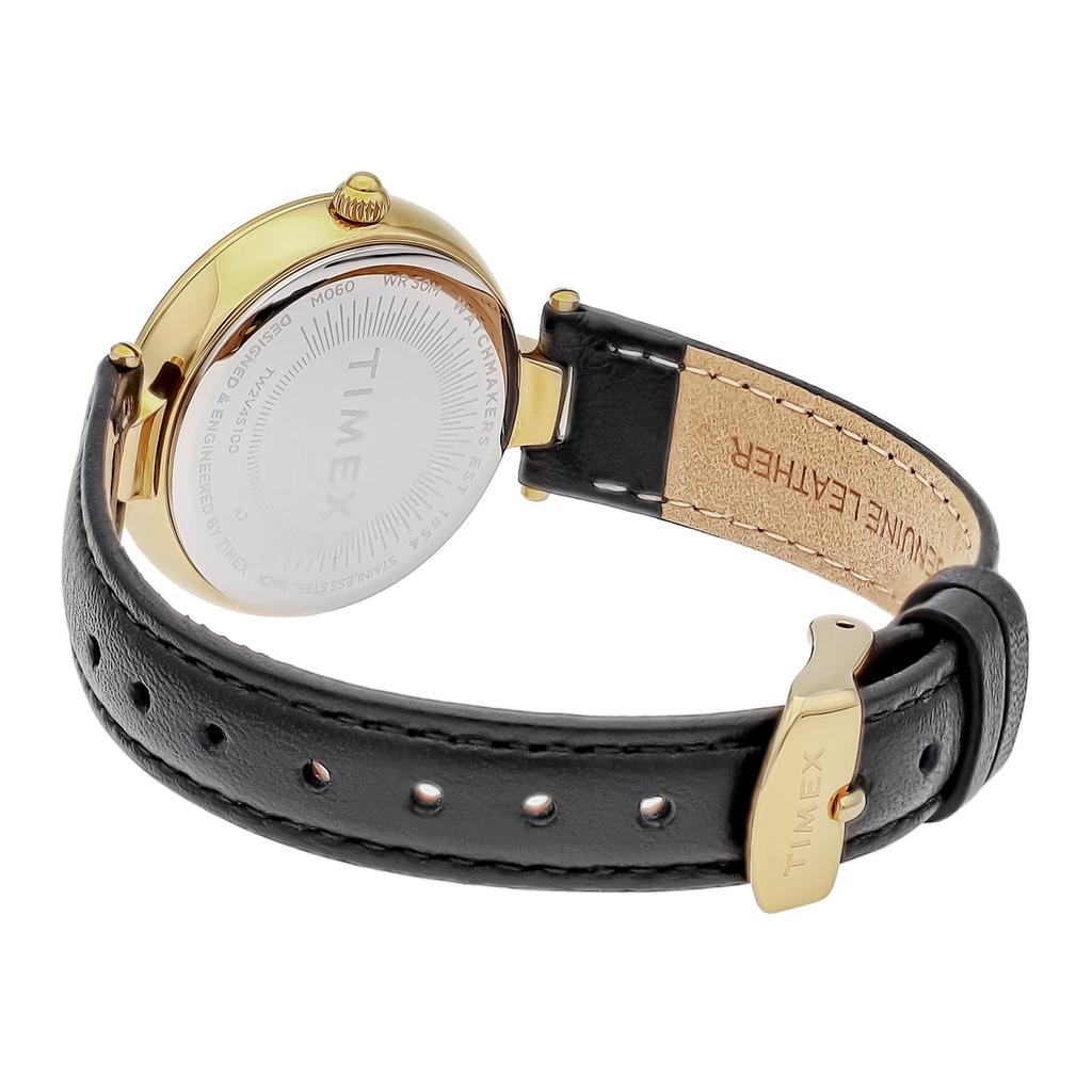 Watch Timex Adoon Black Dial Brass Mineral Glass Quartz Japanese Movement 32MM America Watch TW2V45100 [TIMEX] Women's [Item]
