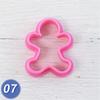 22 PCS Christmas Cookie Cutters Biscuit Cutter Multi Shapes Cookie Moulds PP Material Biscuit Mold Baking Accessories