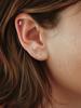 Lunne 14K Hidden Clicker One-Touch Earrings (14K Gold) #Lfe58