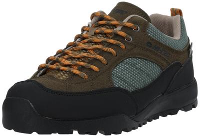 Hiking Shoes for Both Rain and Shine HKU11 AORAKI WP Breathable and Waterproof Climbing Outdoor Khaki Cm 2E [HITECH] [AORAKI WP] 22.5