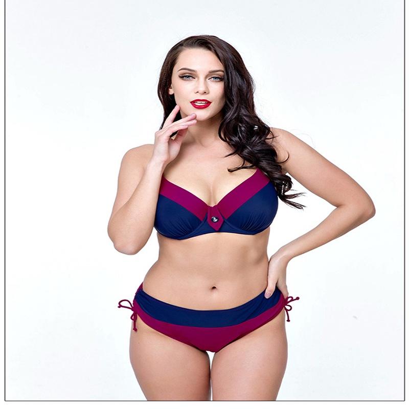 Premium Quality Fashion Women Sexy Bikini Solid Color Two Piece Split Swimsuit For Beach Fun