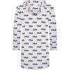 Fila Original Fashion Comfortable Versatile Hooded Loose Fit Printed Breathable Jacket Men Jackets F11M828711F-WT