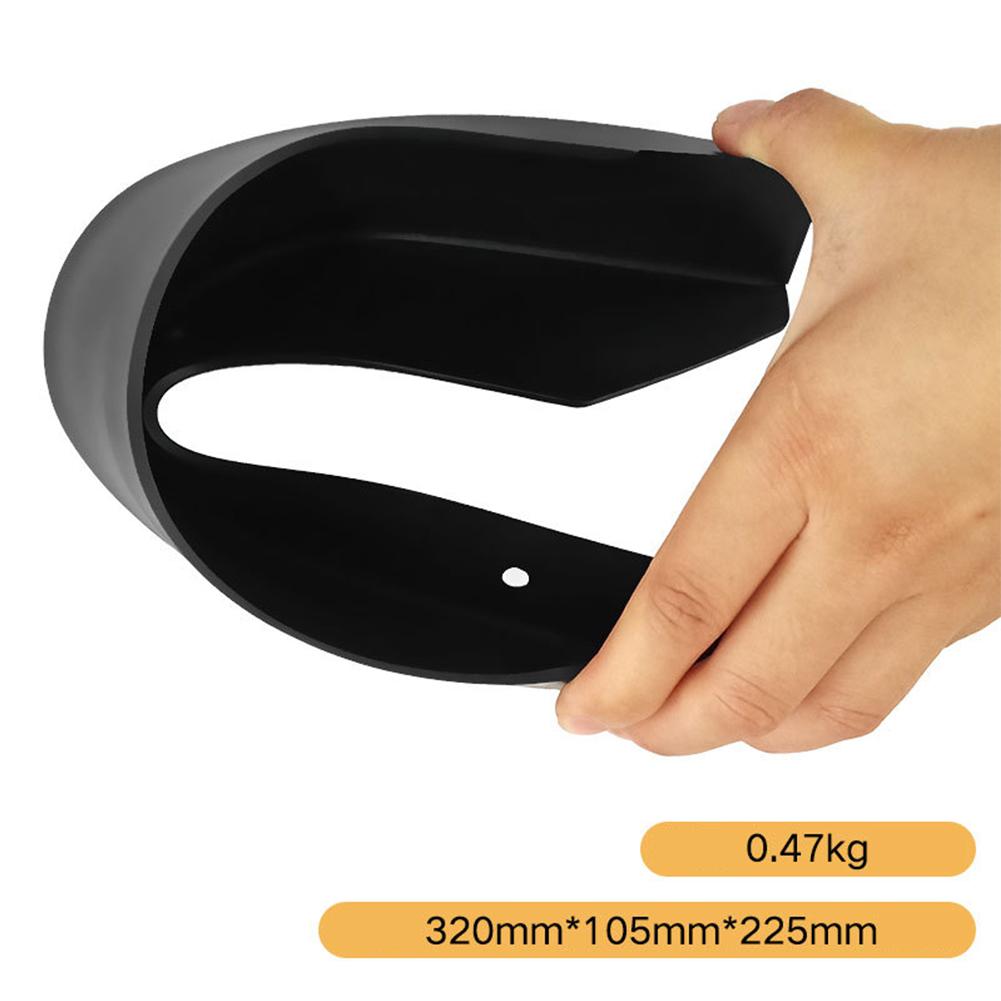 Praktyczne nowe czarne błotniki 1 para części profesjonalne akcesoria samochodowe wygodne zewnętrzne wysokiej jakości