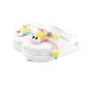 Crocs Crush Clog BNK Jumping Candy EVA Cute Dopamine Vitality Funny Fashion Hole Shoes Unisex White