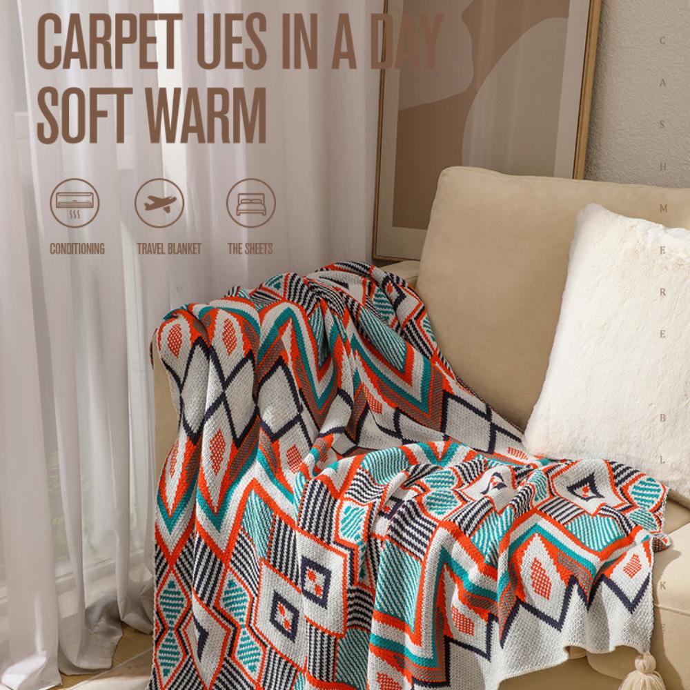 Одеяло в стиле бохо — фото 7