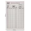 Double-Sided Warehouse Inventory and Material Card