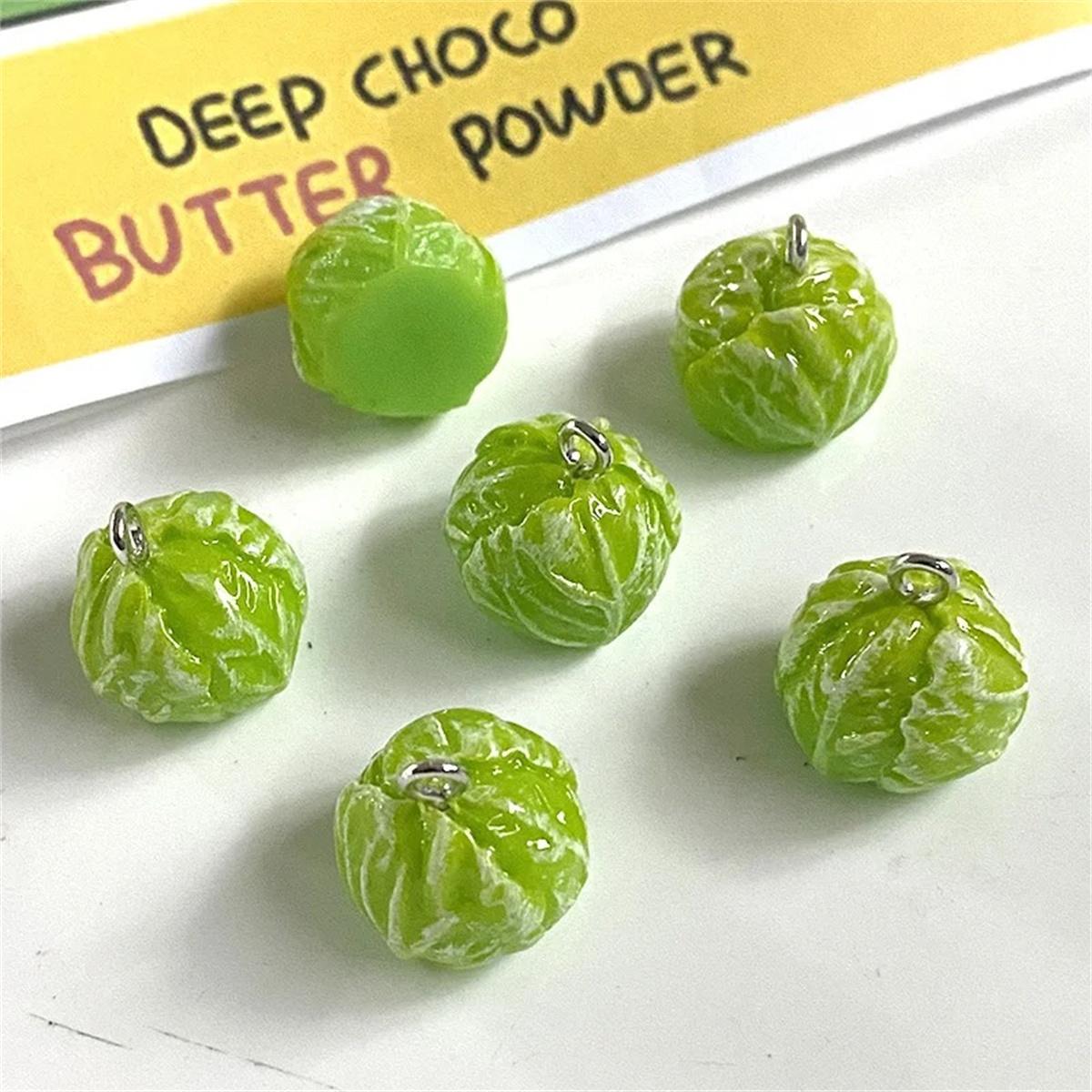 

ZW59 5pcs Simulation Cabbage Small Vegetable Resin Charms Cute 3D Food Crafts Pendant For Earring DIY Jewelry Make Beads Gifts