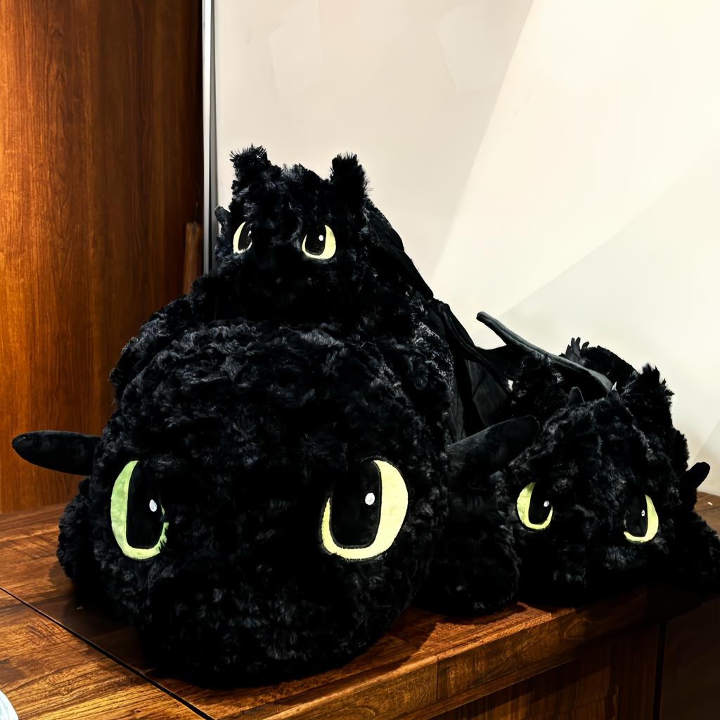 55/70/120cm Big Size Little Dragon Doll Stuffed Plush Toy Simulation Cartoon Anime Soft Sofa Bed Pillow Cushion Kids Xmas Gift