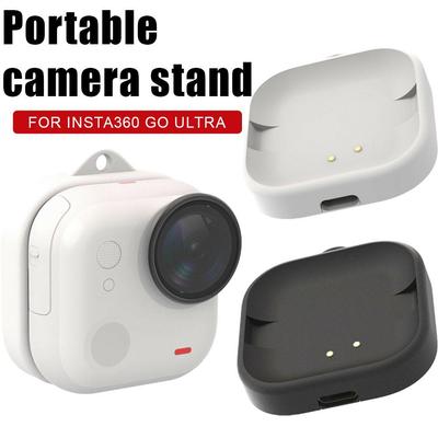 For Insta360 Go Ultra Magnetic Charging Stand Base With Lanyard Hole