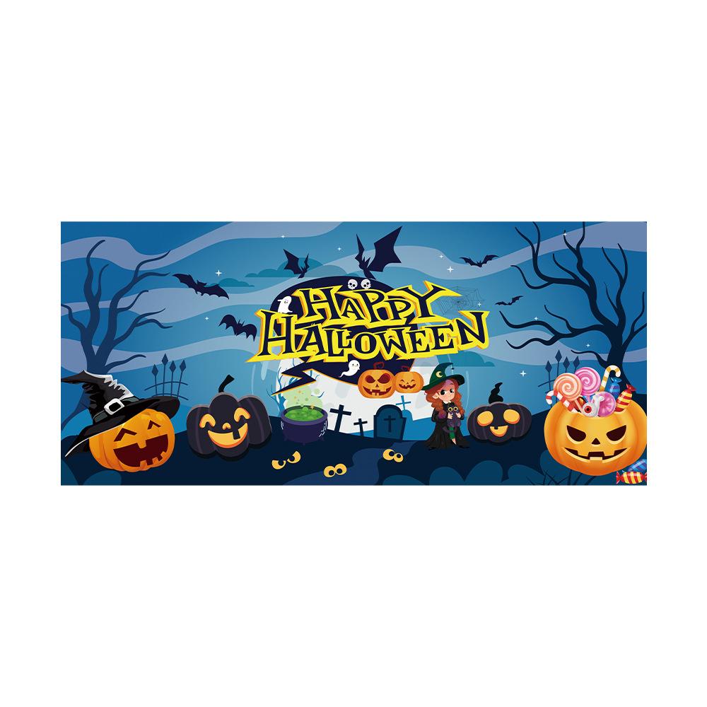 Halloween & Christmas Garage Banner Decorations