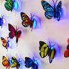 3D Glowing Double-Layer Butterfly Wings for Home Decoration Featuring Adhesive Glowing Butterflies