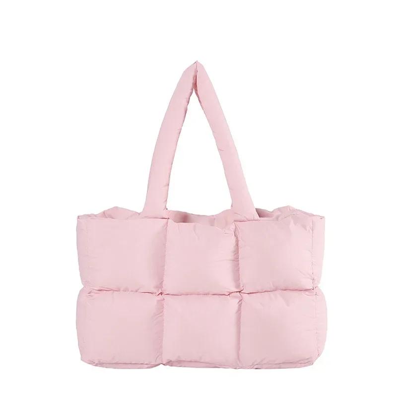 Underarm Women Bags Versatile Women Shoulder Bag Down Cott Jacket Bag Fashiable Hand-held Women Tote Bag Designer Bags Sac