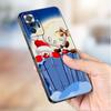 Funda Für Xiaomi Redmi Hinweis 10 9 11 Pro Weiche Telefon Fall 10S 9S K40 8 9A 9C 9T 7 10C 8T Silikon Abdeckung Frohe Weihnachten Schnee Shell