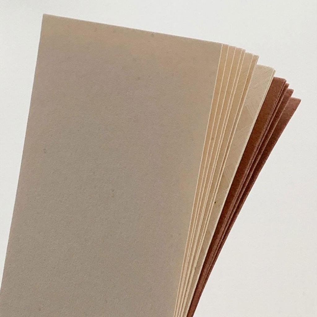 Retro Specialty Loose-Leaf Notebook Refill - Cappuccino Coffee Paper