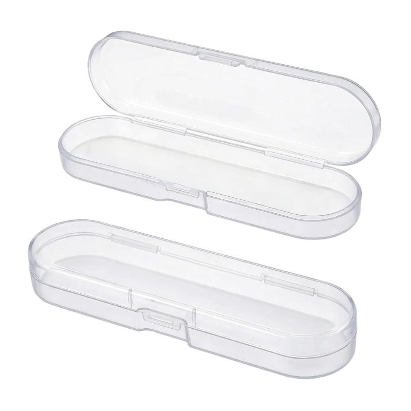 

Practical See Through Stationery Organizers For Everyday Carry And Travel Use Storage Container for Paint Brushes Pens 1