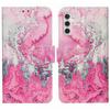 For Samsung Galaxy S25 FE Stand Case Marble Painted Folio Flip Leather Wallet Phone Cover