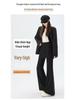 Lace-Accent High-Waist Slim-Fit Micro-Flare Pants for Women - 2026 Spring Fashion