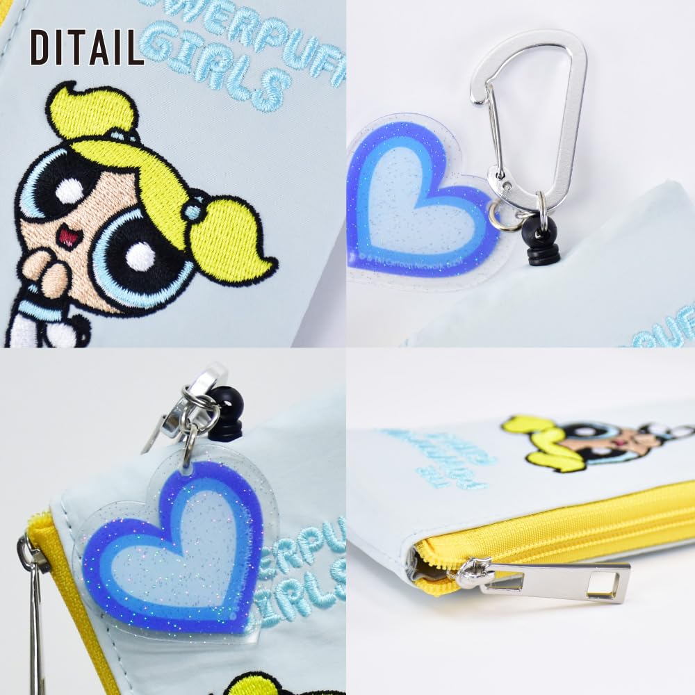 Schlüsseletui Schlüsselanhänger Tasche Bubbles Powerpuff Girls MPPG-094