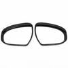 For Hyundai Tucson 2015 2016 2017- Car Rearview Mirror Rain Eyebrow Protector Cover Rainproof Frame ABS Mirror Accessories