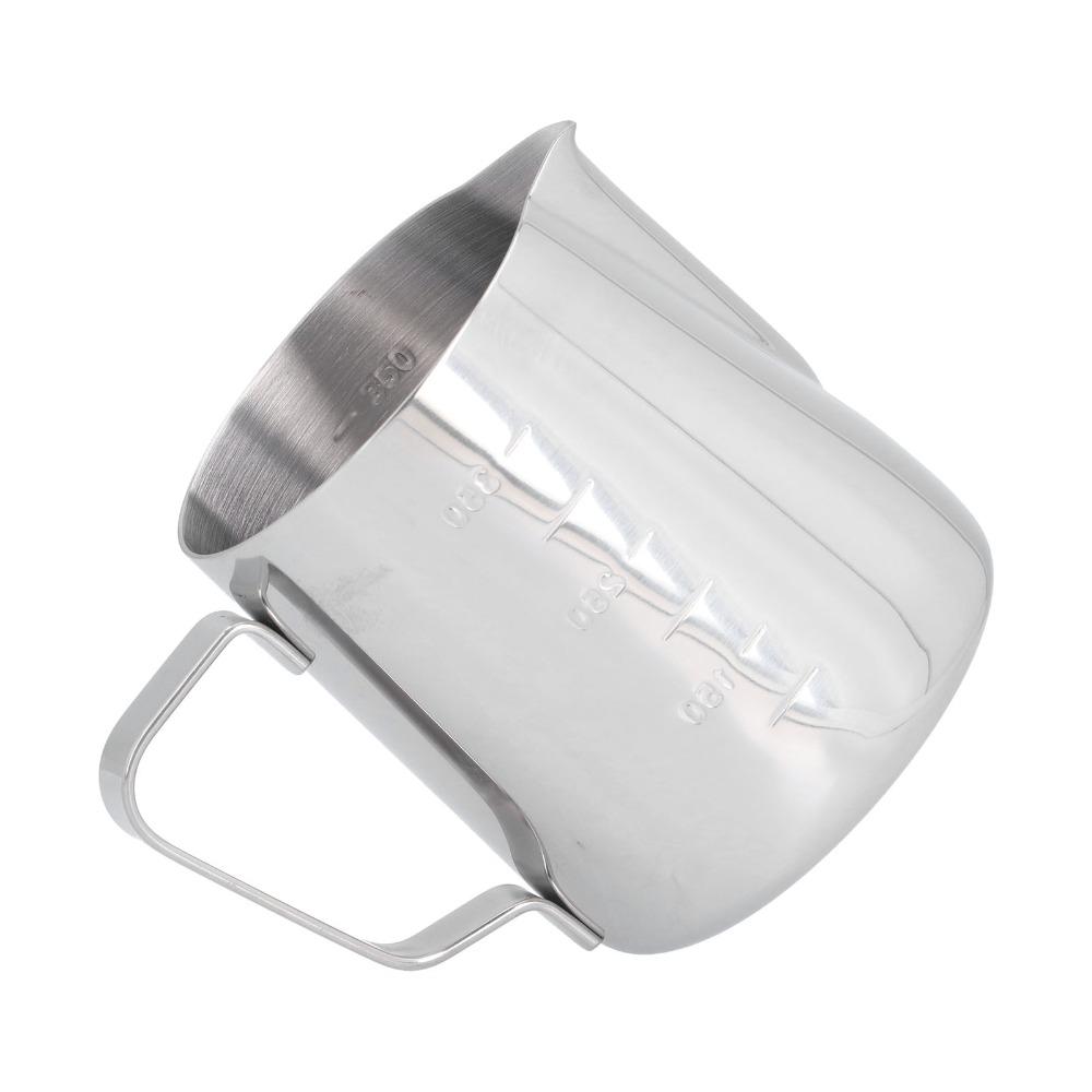 Stainless Steel Frothing Pitcher With Scale Frothing Jug Coffee Pitcher  Milk Steaming