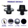 Pair of Black LED License Plate Lights for Chevrolet '88-'00 C1500 K1500 Silverado Tahoe