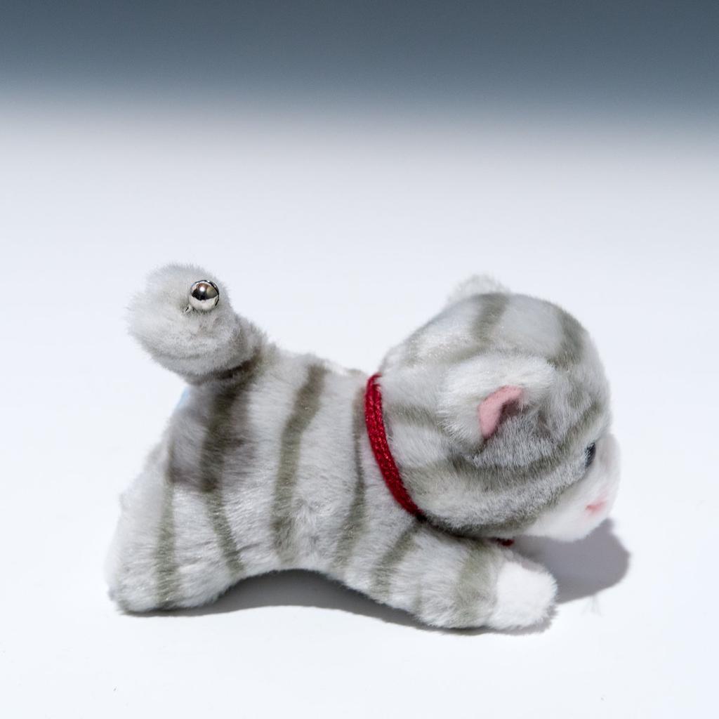 Takenoko Sherry Crawling Cat Gray Plush Toy 58846