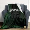 1pc Harry Potter Flannel Throw Blanket - HD Printed Lightweight Soft Warm All-Season Blanket for Sofa, Bed, Travel, Camping 034