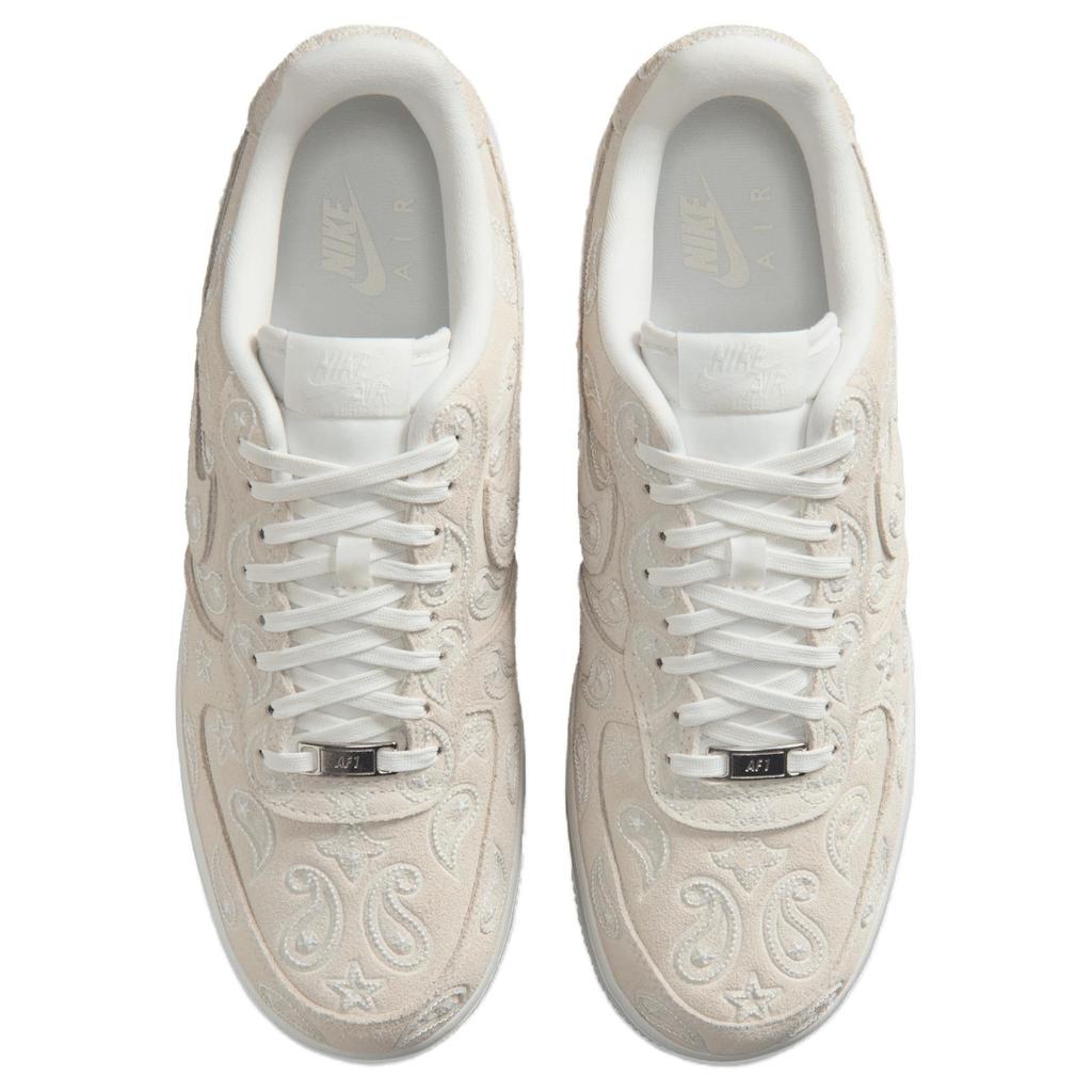 Nike Air Force 1 Low Paisley Men Sneakers White Summit-White IU2363-100