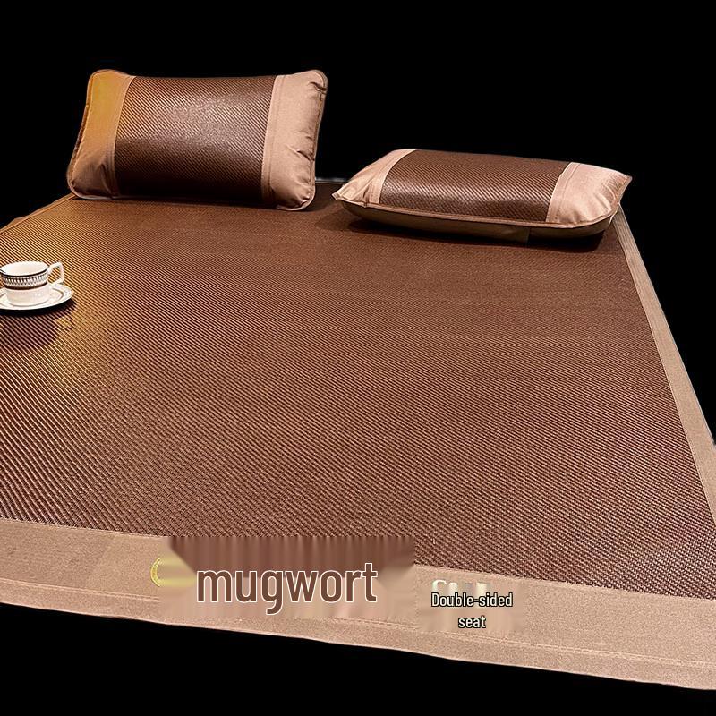 

Nu Feng Reversible Wormwood Rattan & Ice Silk Cooling Mat Set