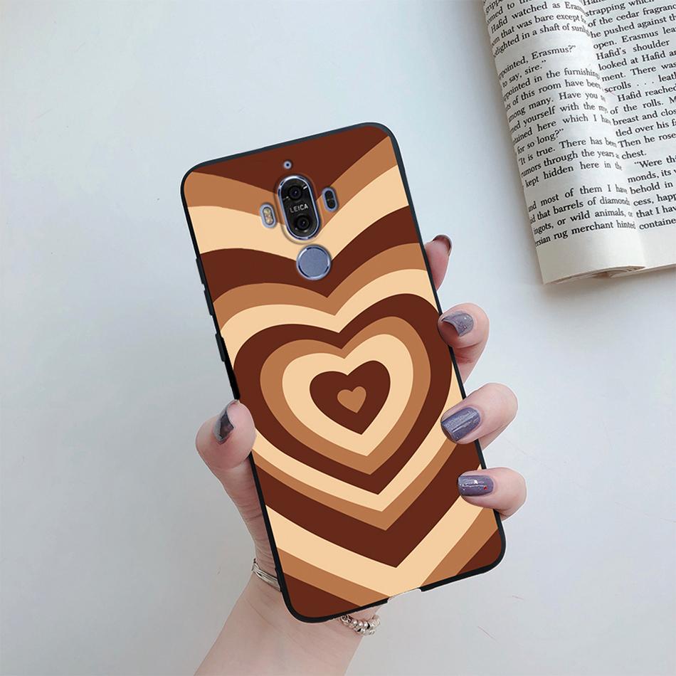 Silicone Case for Huawei Mate 9 10 Pro Soft TPU Protective Cute Butterfly Flower Phone Back Cover Mate9 Mate10 10Pro Case Fundas