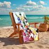 1pc Mighty Morphin Power Rangers2 Beach Towel, Comfortable and Thick, and Swimming/Bath/Picnic/Camping Towel, Suitable for Seaside Beaches
