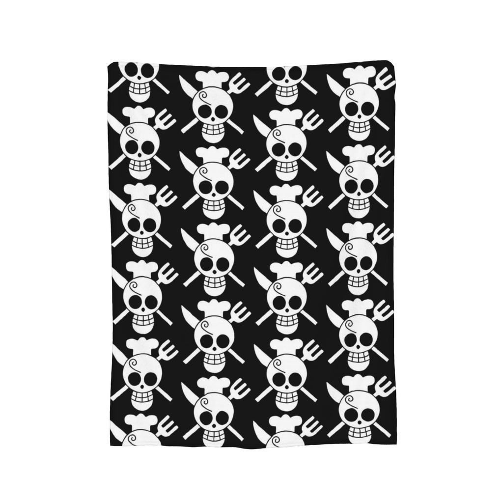 Fire Fist Ace Monkey D Luffy Blankets Flannel All Season Breathable Soft Throw Blanket for Sofa Outdoor Bedspreads
