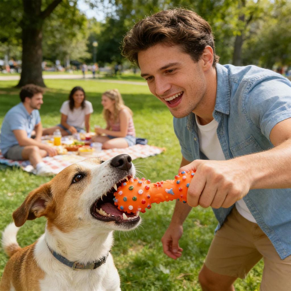 Welpen Zahnungsspielzeug Lustig Interaktiv Natürlich Kauer Klein Hundespielzeug zur Reduzierung von Langeweile Spielen Training Innen Außen Haus Garten