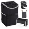 Leakproof Car Garbage Can Foldable Vehicle Waste Management  Car Interior Accessories