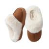 Mao Mao Slippers Women's Outer Wear Home New Winter Bag Head Plush Snow Shoes Men's Non-slip Thick Sole Warm One Pedal