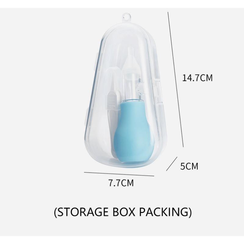 1PACK Newborn Baby Nose Suction Device, Cold Nose Cleaner, Baby Anti-reflux Silicone Nose Suction Device