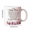 Ceramic Coffee Mug 330ml Beverage Mug Desktop Beverage Cup for Dining Room Living Room Cafe Home Mother's Day Birthday Tea Hot