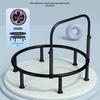 Foldable Kids Indoor Trampoline with Handrail