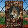 Vintage Tin Sign Squirrel Nut House Metal Art Wall Decor Home