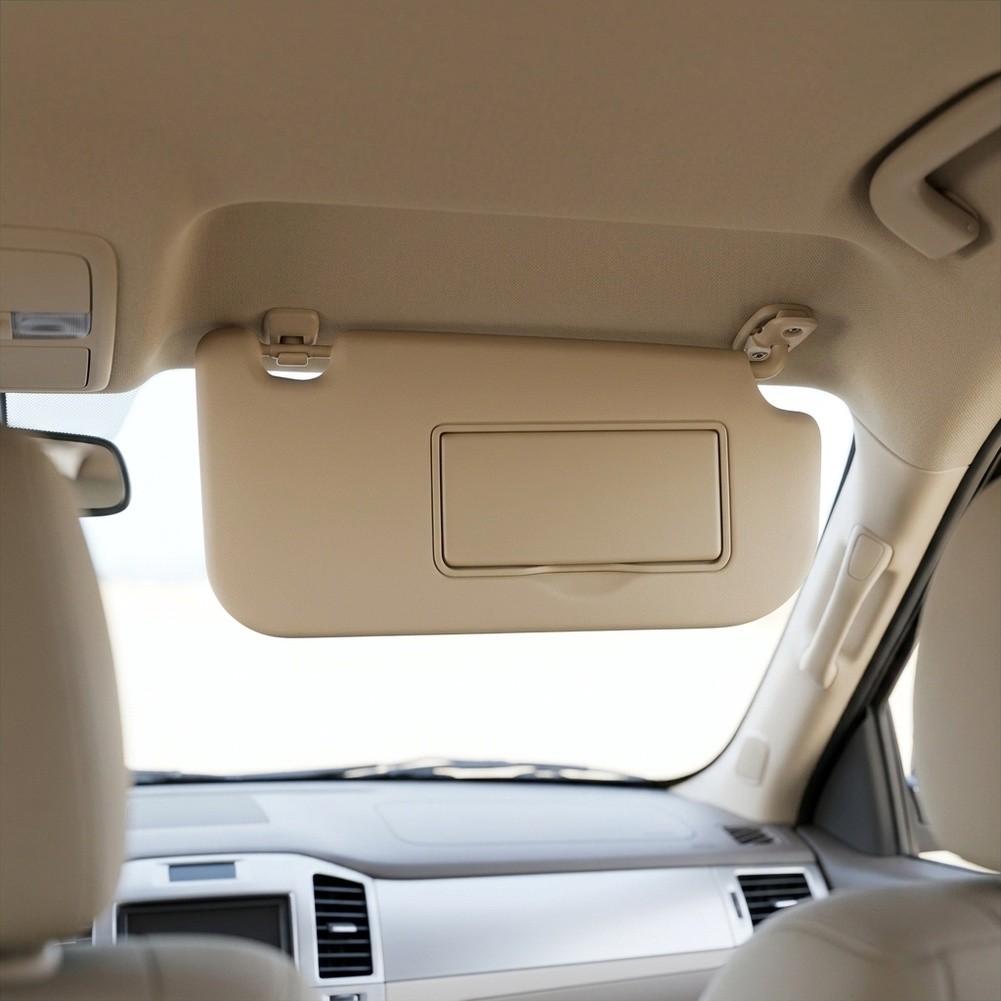 Für Kia Sportage 2004-2010 Beifahrerseite Sonnenblende mit drehbarem Halter und Spiegel 8520103000 Direkter OE-Ersatz