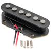 Artec TRA65 Alnico 5 Telecaster Bridge Pickup with Big Pole Pieces for Tele Electric Black Guitars,