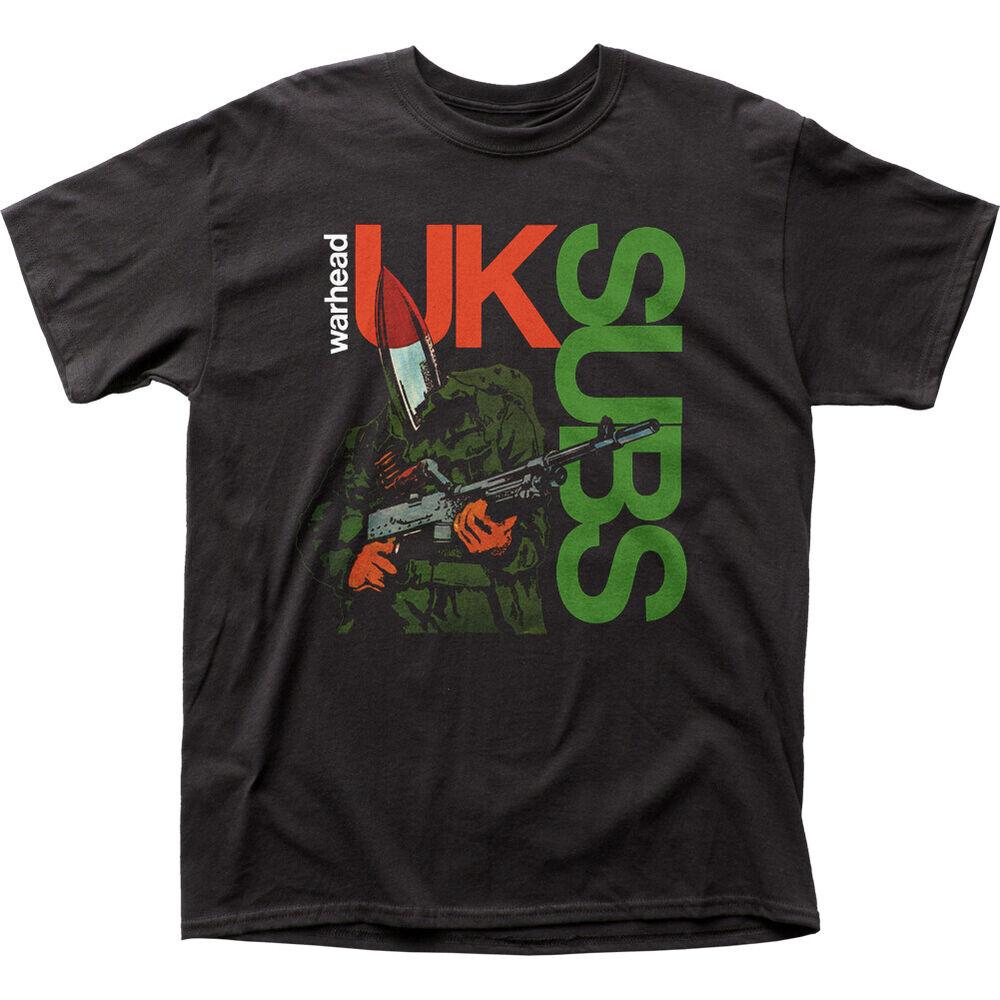 

Футболка унисекс UK Subs Warhead в стиле рок-н-ролл, музыкальная ретро-группа S
