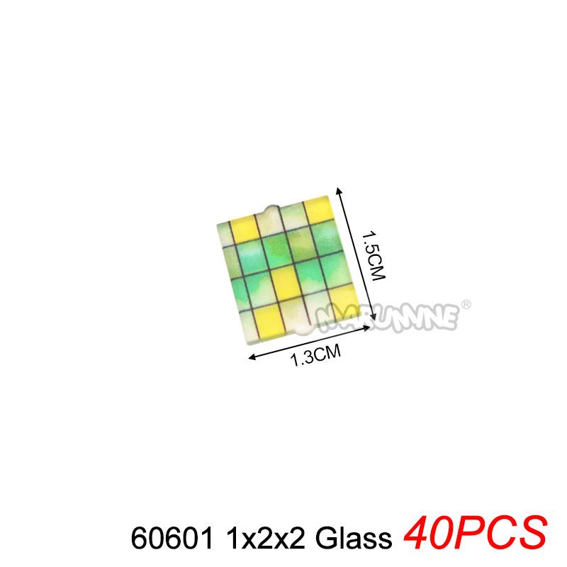 

Marumine MOC Цеглинки Дверна рама Віконне скло Будівельні блоки Міські частини будинку Сумісні з 60616 60623 60592 6060160603 60594