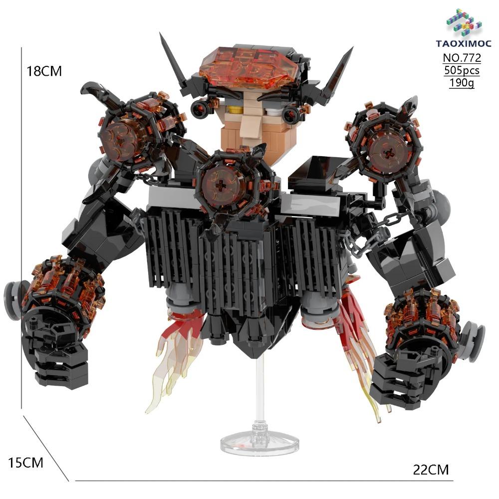 Toaletă Skibidi Bloc de construcție Joc de groază Speakerman Boss Camara Titan TV Man Model de păpușă din desene animate Copii Cadou de aniversare de Halloween