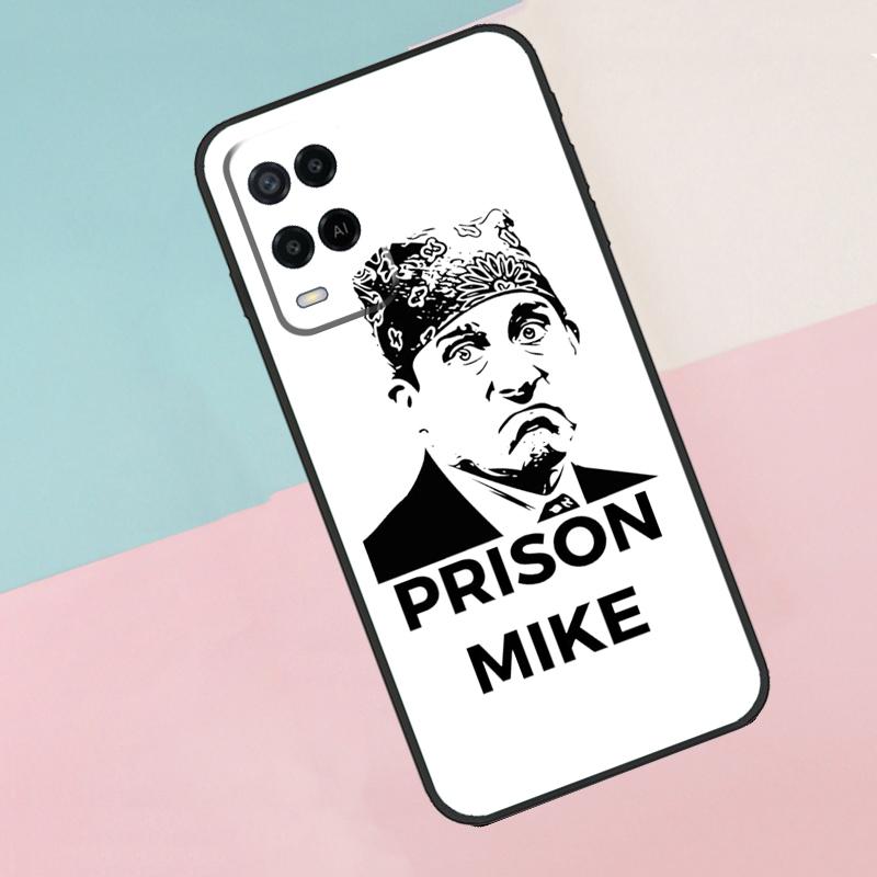 The Office Prison Mike For Oppo A16 A76 A96 A15 A80 A60 A40 A94 A54 A98 A78 A18 A38 A58 A17 A77 A74 A57S Phone Case