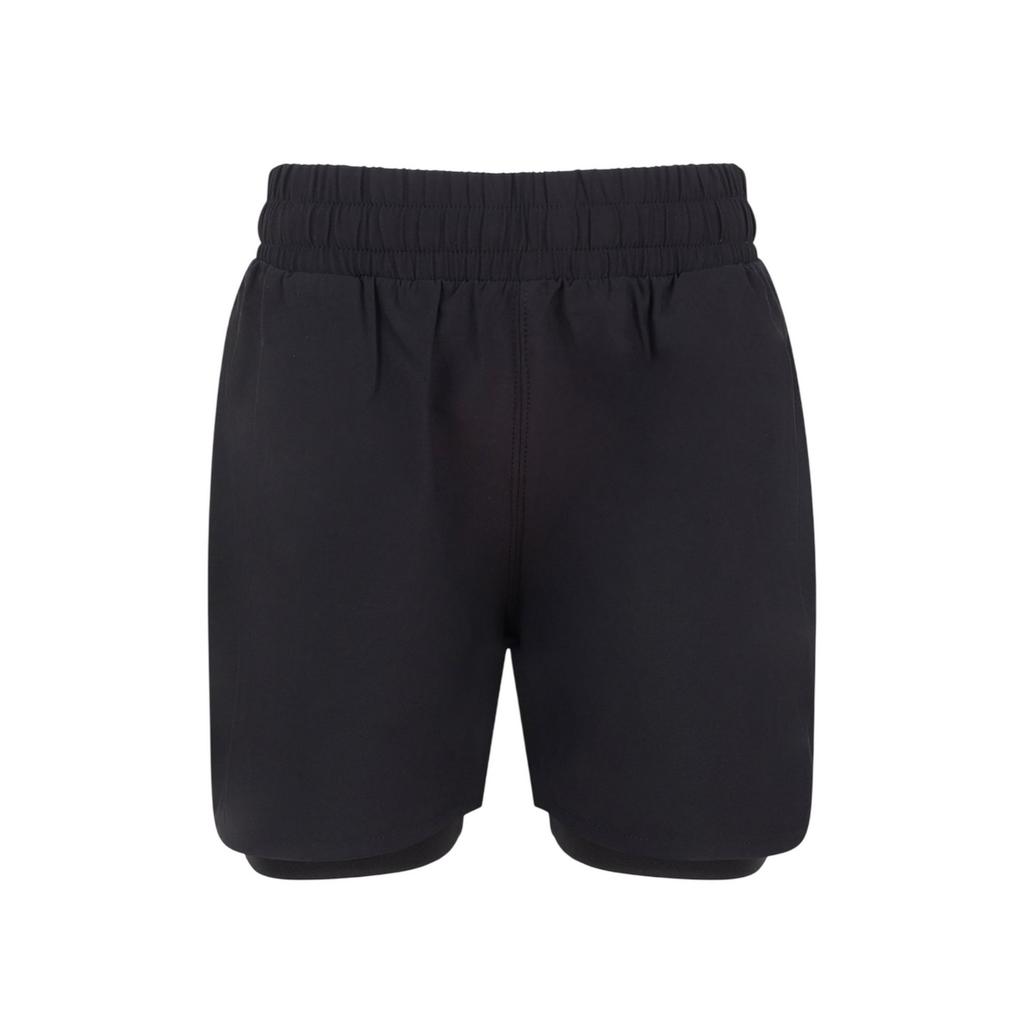 Tombo Childrens/Kids Double Layer Sports Shorts