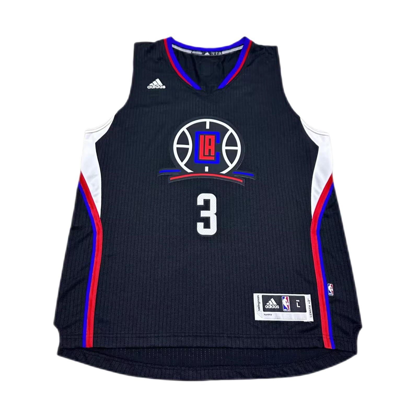 

Adidas NBA Fan Edition Clippers Paul Удобная Мягкая Приятная к коже Универсальная Трикотажная баскетбольная майка с V-образным вырезом Унисекс майка 7470A-3LA-K91532 L