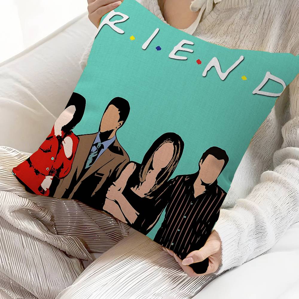 Friends Tv Show Personalized Pillow Cover Kids Bedroom Wild Party Decor Pillowcase Kid Birthday Shower Gift